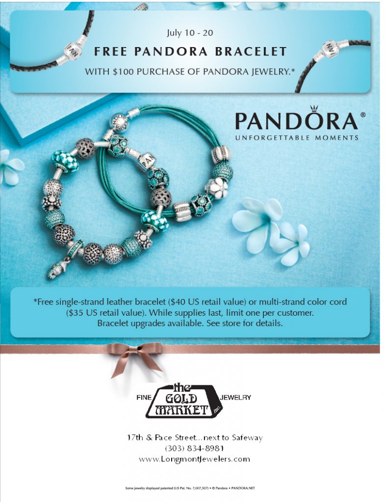 July_Free Pandora Bracelet